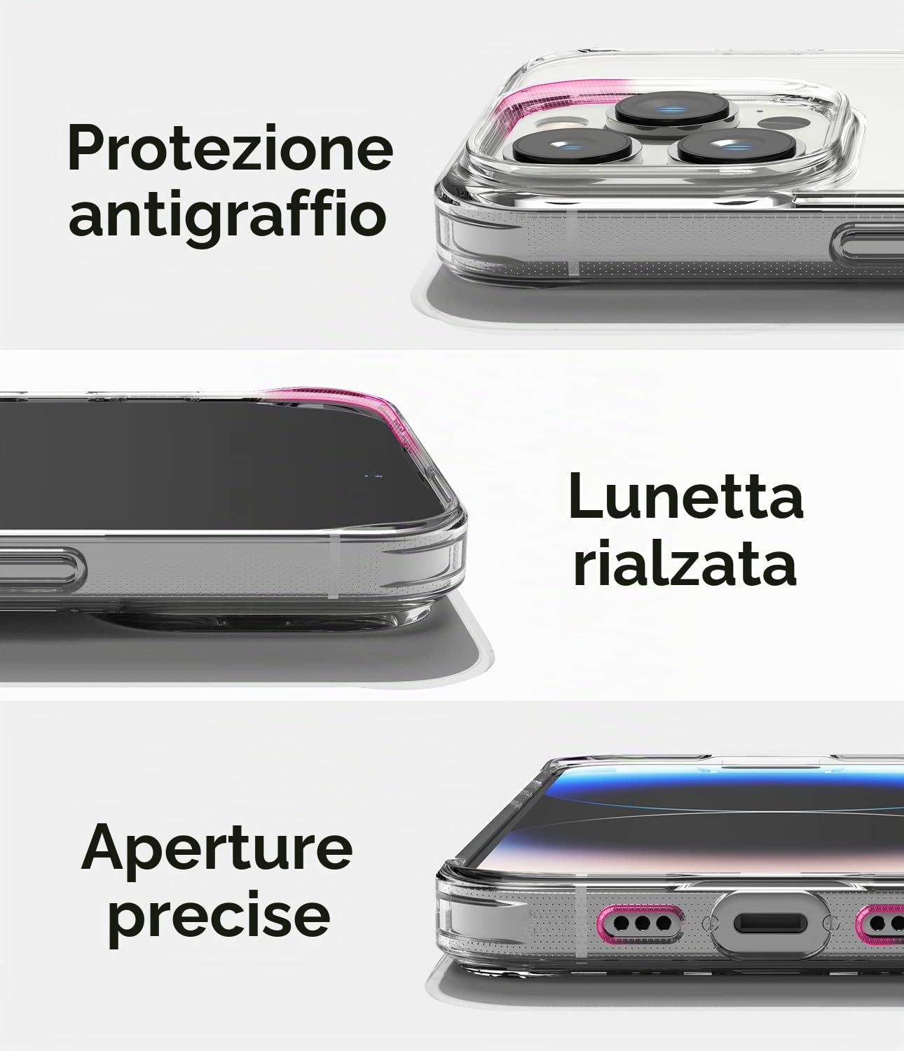Ringke Fusion iPhone 14 Pro Max cover trasparente clear
