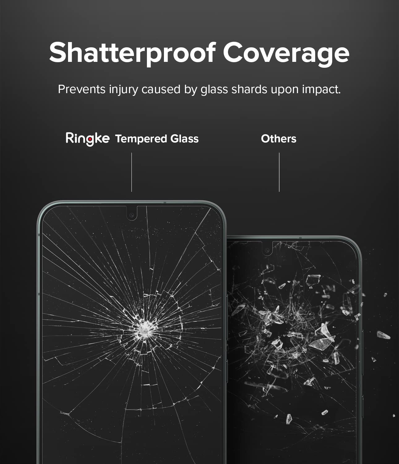 Ringke Screen Protector Vetro Temperato S22 Plus 2pz 9H