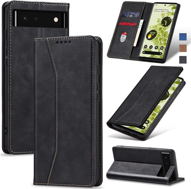 Redpepper OnePlus Cases OnePlus 11 Cover Pelle Nera Portafoglio