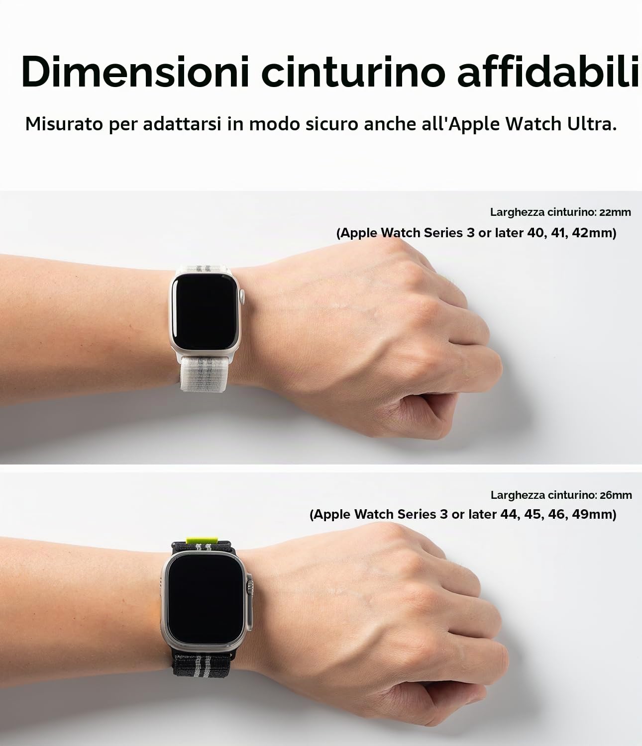 Ringke Sports Air Loop cinturino Apple Watch nylon Black