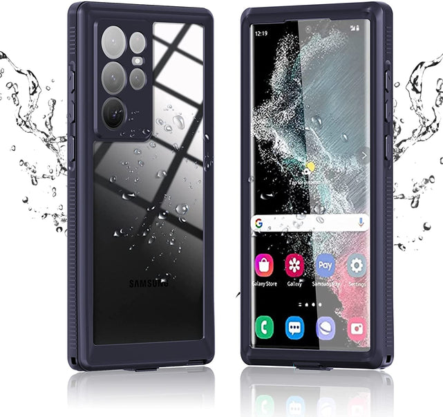 Redpepper Galaxy S22 Ultra custodia impermeabile blu