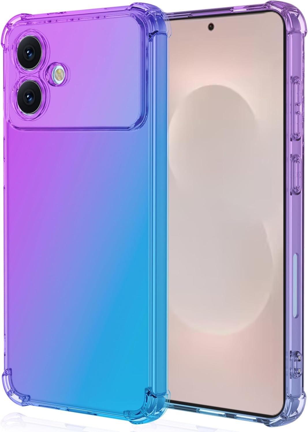 Redpepper Galaxy S26 Edge Custodia TPU Viola Blu Antiurto