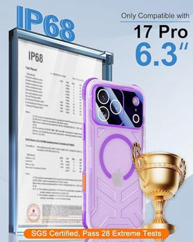 Redpepper iPhone 17 Pro Custodia Flip Sottile Antiurto