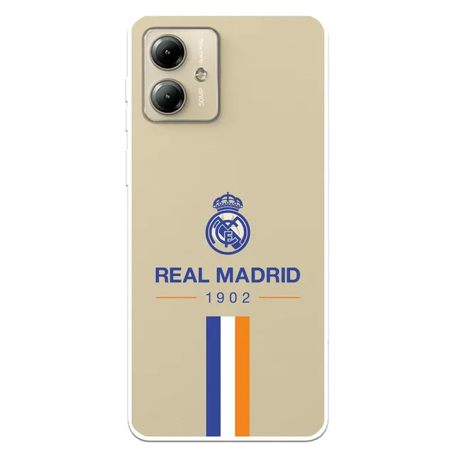 La Casa de las Carcasas Squadre cover Moto G14 Real Madrid 1902 trasparente