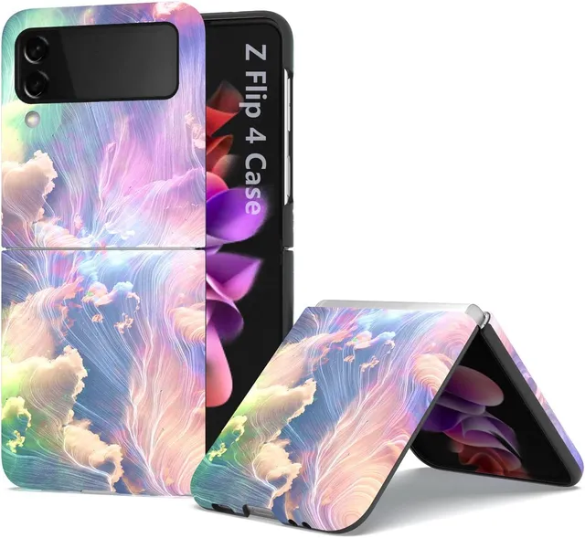 Redpepper Galaxy Z Flip 4 cover sakura trasparente