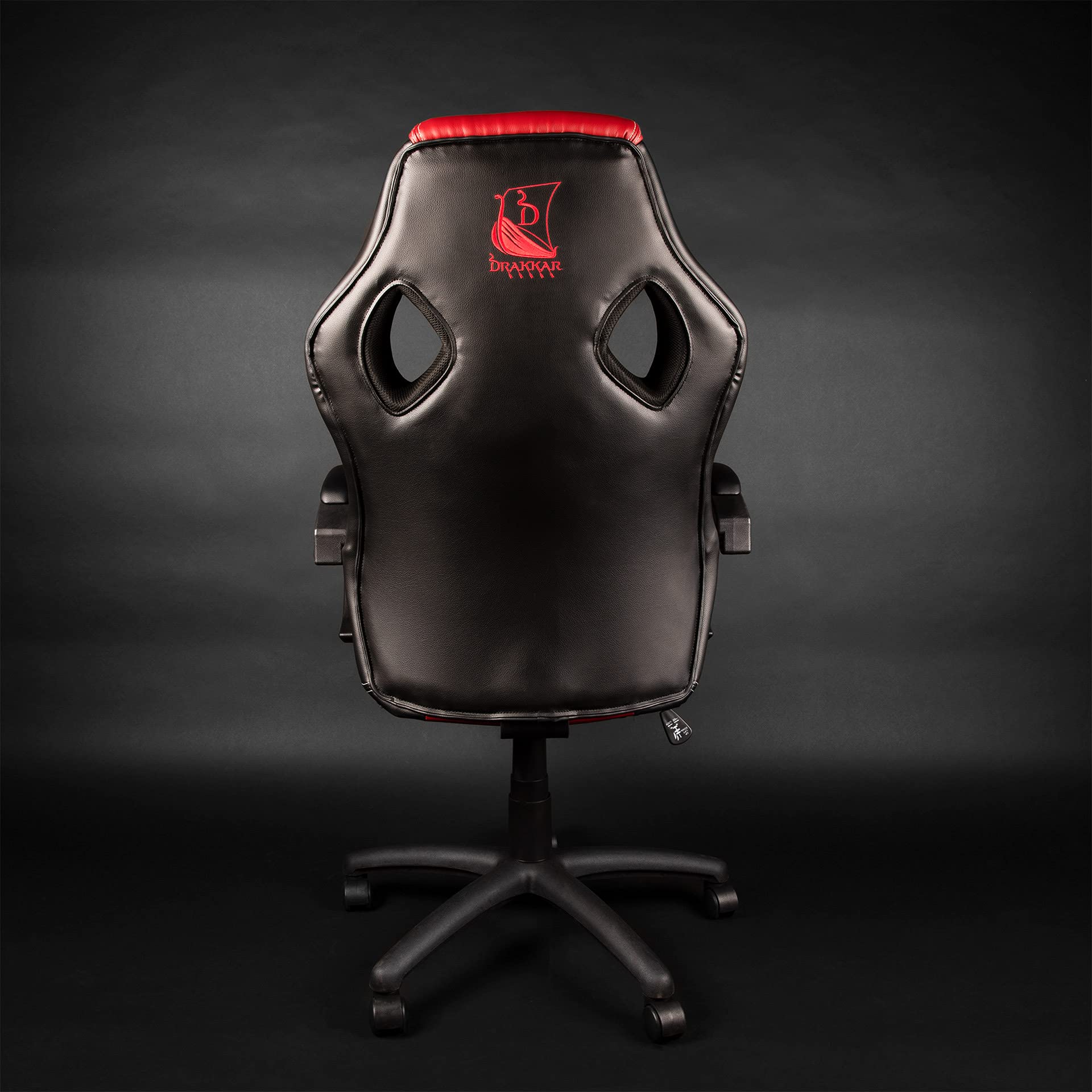 Konix Drakkar Jötun sedia gaming junior nero-rosso ecopelle
