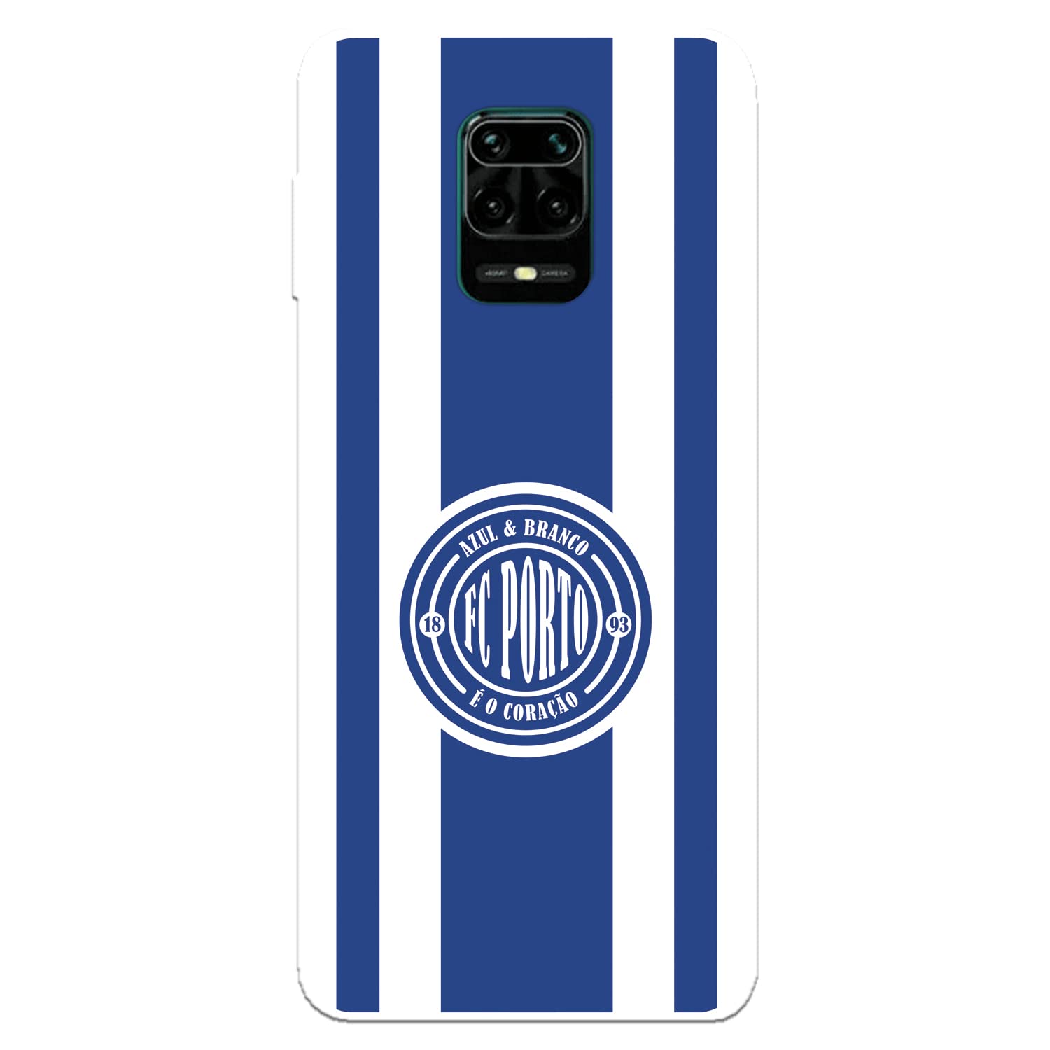La Casa de las Carcasas Squadre Custodia Redmi Note 9S Porto Scudo Strisce