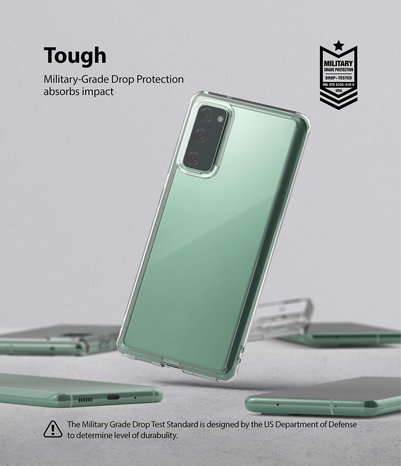 Ringke Fusion Custodia Galaxy S20 FE Clear Rigida Trasparente