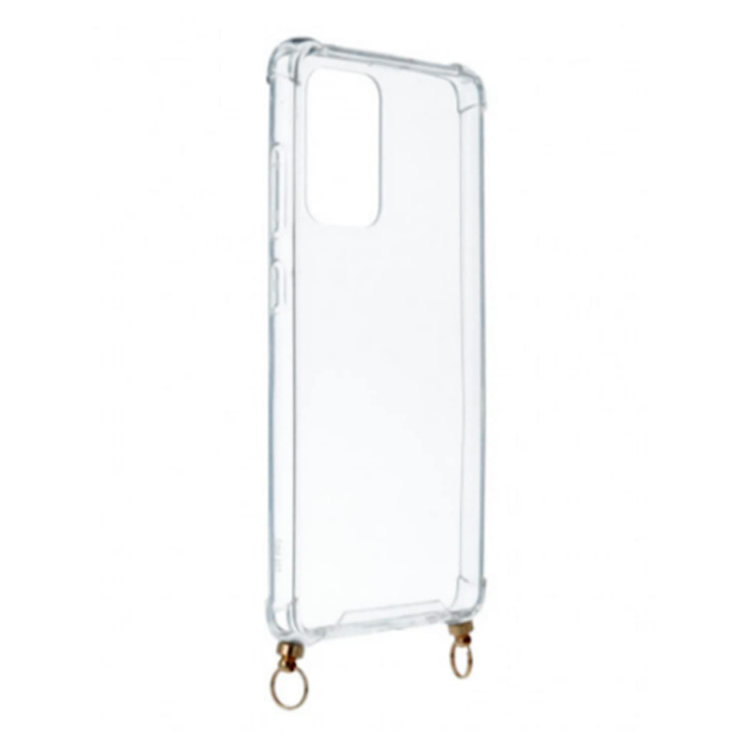 La Casa de las Carcasas Cover custodia silicone Galaxy A52 ciondolo trasparente