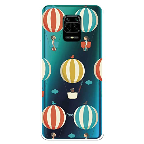 Tutti Confetti Globos cover Redmi Note 9S trasparente silicone