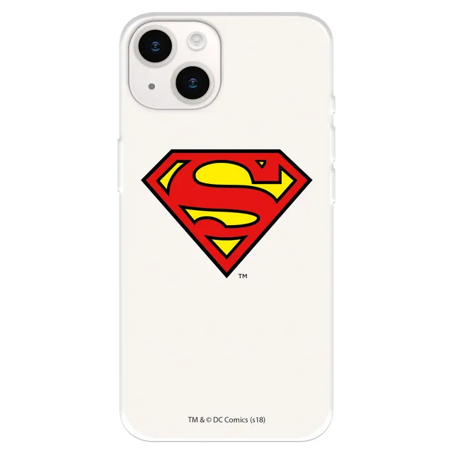 La Casa de las Carcasas DC Comics Logo custodia iPhone 15 Plus silicone