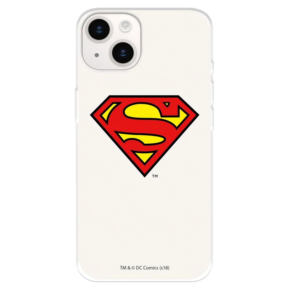 La Casa de las Carcasas DC Comics Logo custodia iPhone 15 Plus silicone