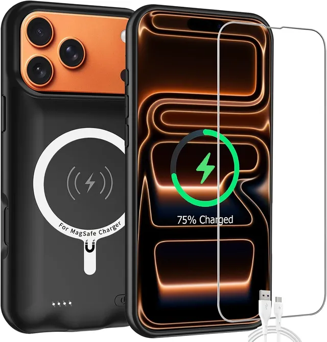 Redpepper iPhone 17 Pro Max Cover Batteria 12000mAh