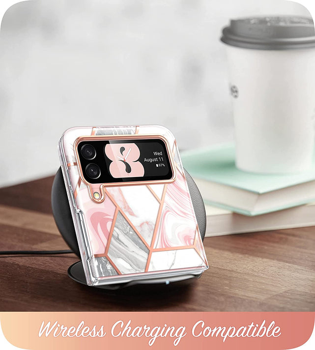 Redpepper Galaxy Z Flip 4 cover marmo bumper sottile