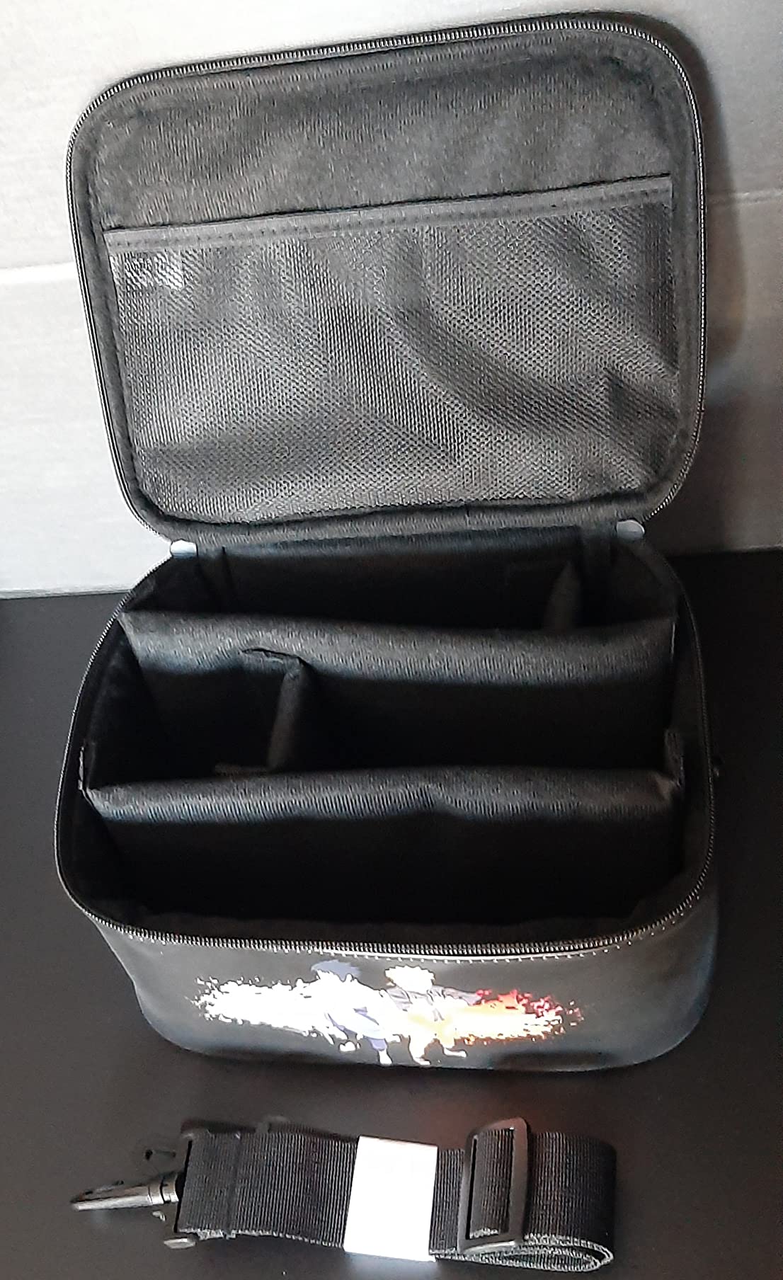 Konix Naruto Shippuden Borsa Switch Nero Naruto e Sasuke