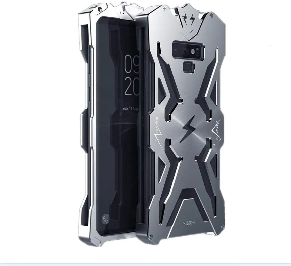Redpepper Galaxy Note 9 cover metallo bumper 360 gradi