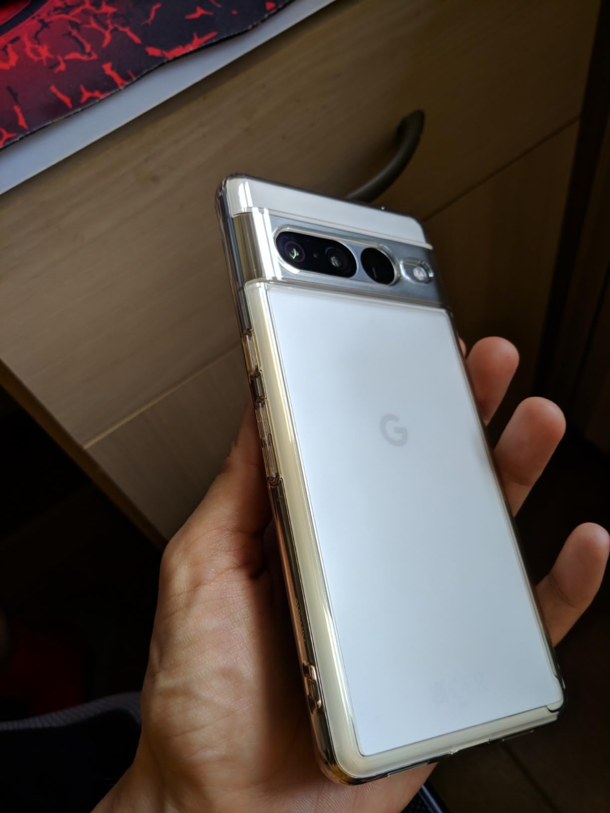 Ringke Fusion Cover Pixel 7 Pro Clear Trasparente Antiurto