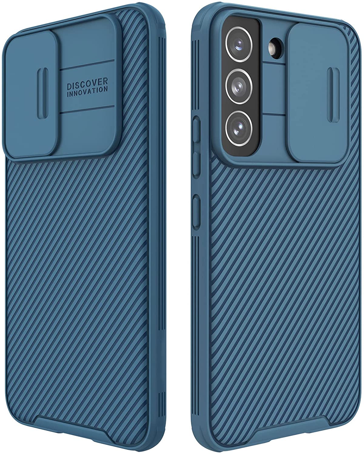 Redpepper Galaxy S22 Custodia nera camera slide cover