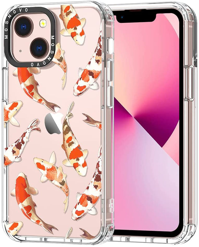 Redpepper Apple Cases iPhone 13 Mini cover leopardo trasparente slim