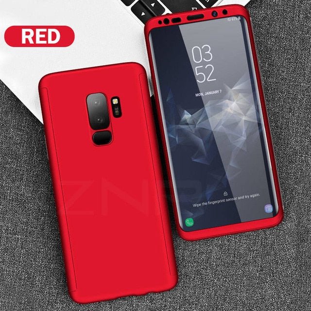 Redpepper Galaxy S10 cover 360 bumper vetro opaca