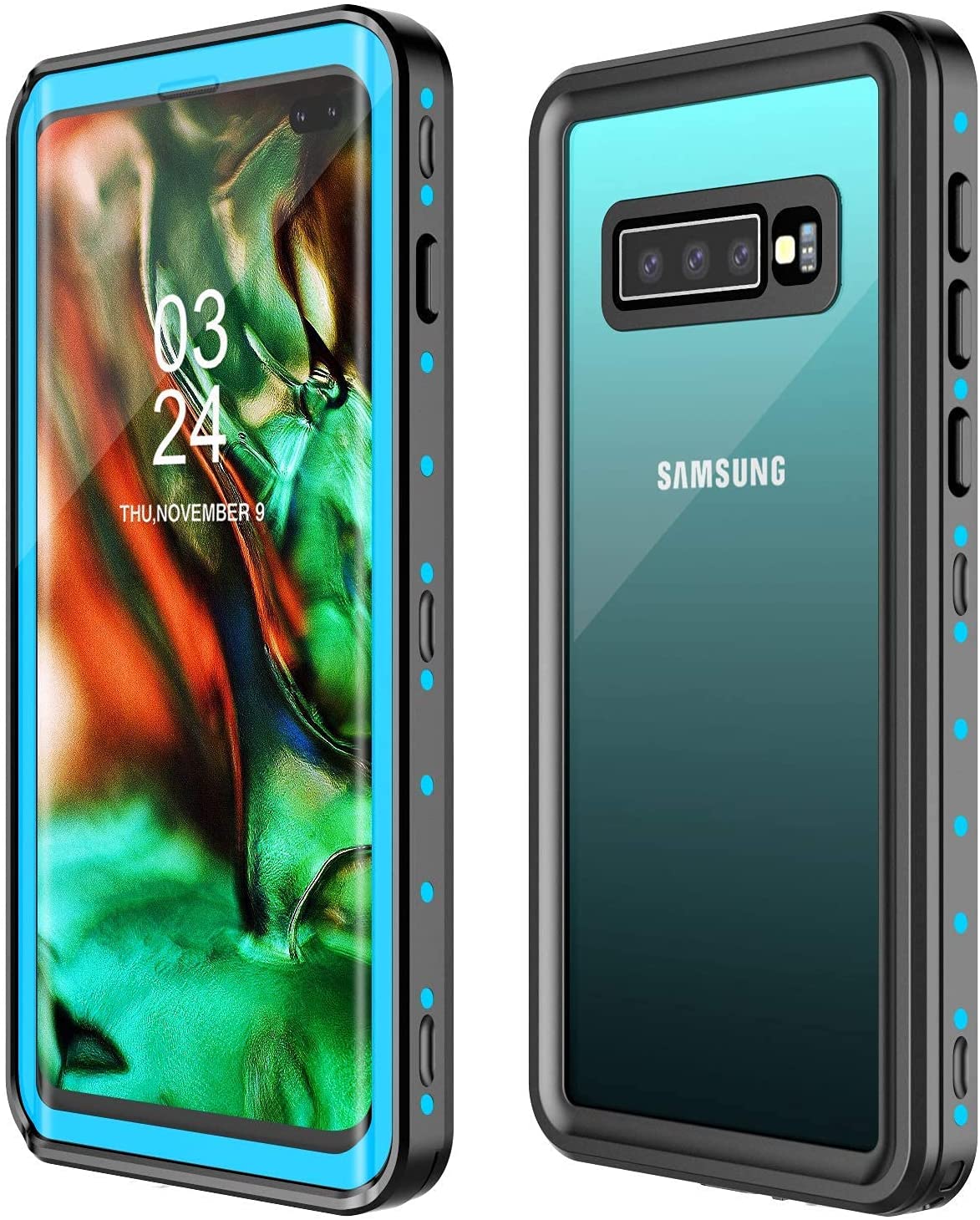 Redpepper Galaxy S10 Plus Cover Impermeabile IP68 6,4"