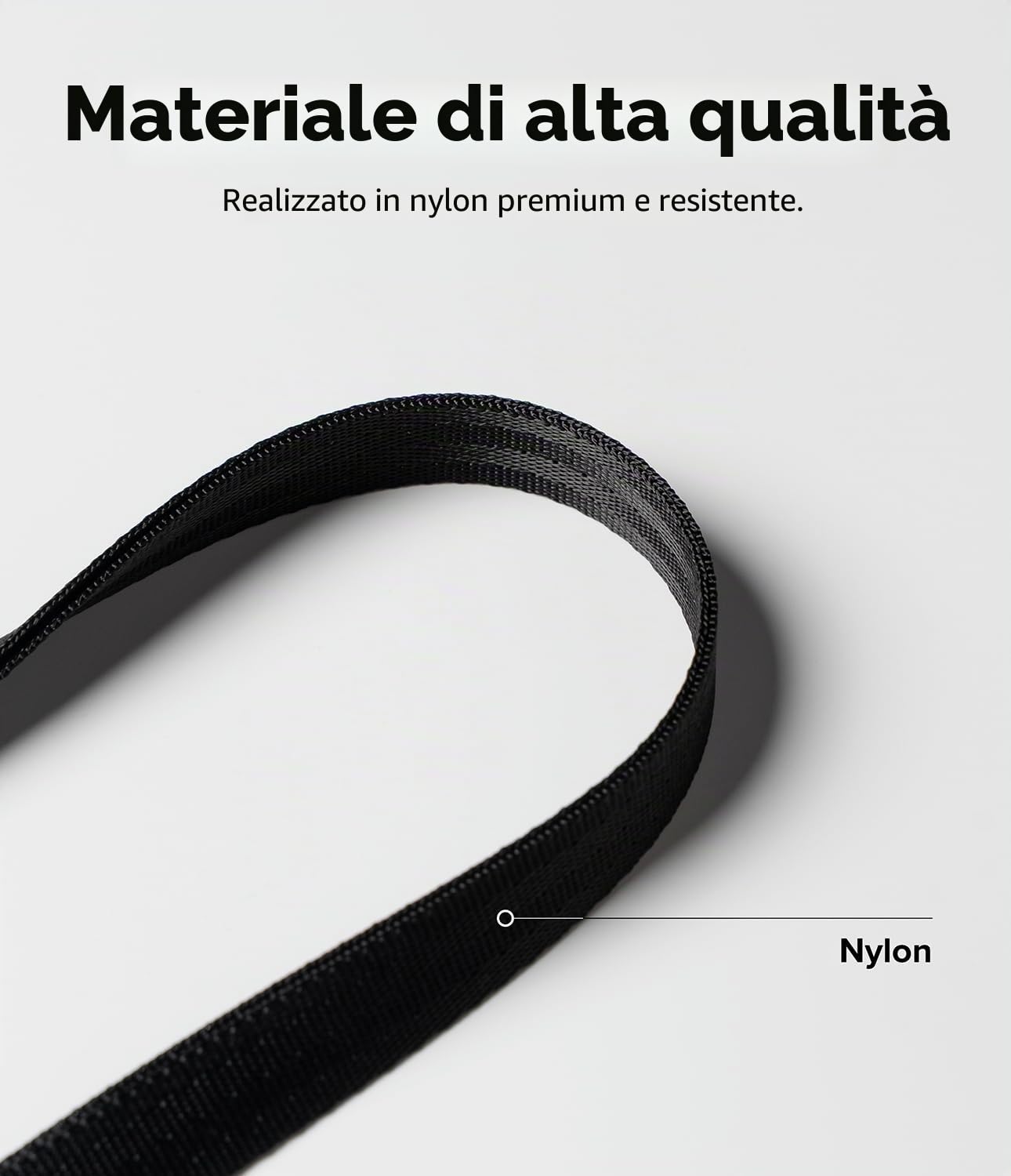 Ringke Strap Laccetto Tracolla Nero per Custodia Telefono