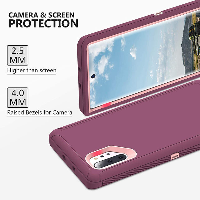Redpepper Note 10 Plus Cover Rosa Viola Antishock
