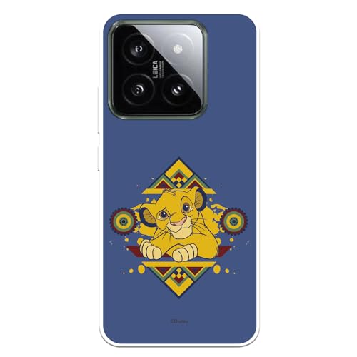 La Casa de las Carcasas Licenze Ufficiali custodia Xiaomi 14 Simba Blu