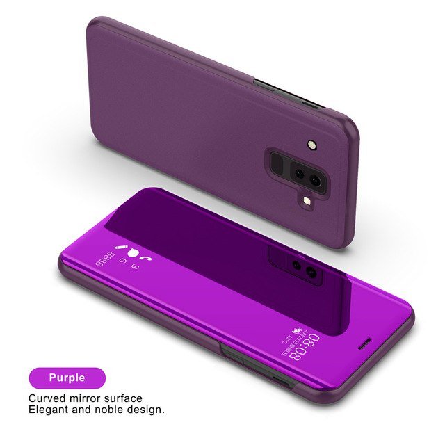 Redpepper Galaxy Cases Note 9 cover flip 360 specchio nera