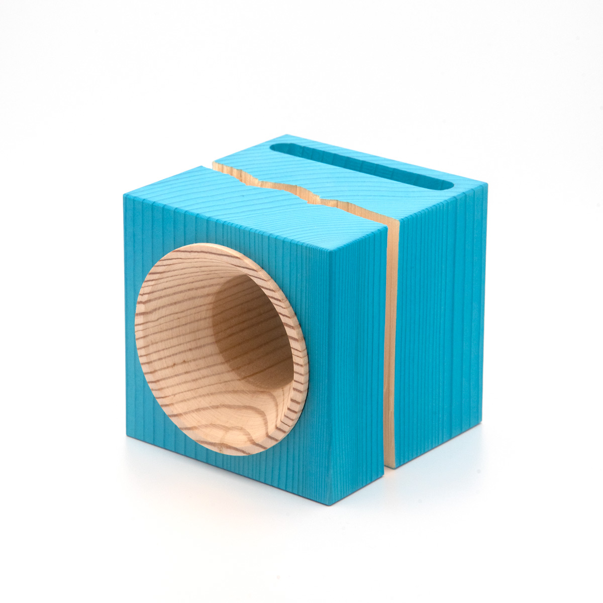 VAIA Cube JOY amplificatore legno verde lime 10cm