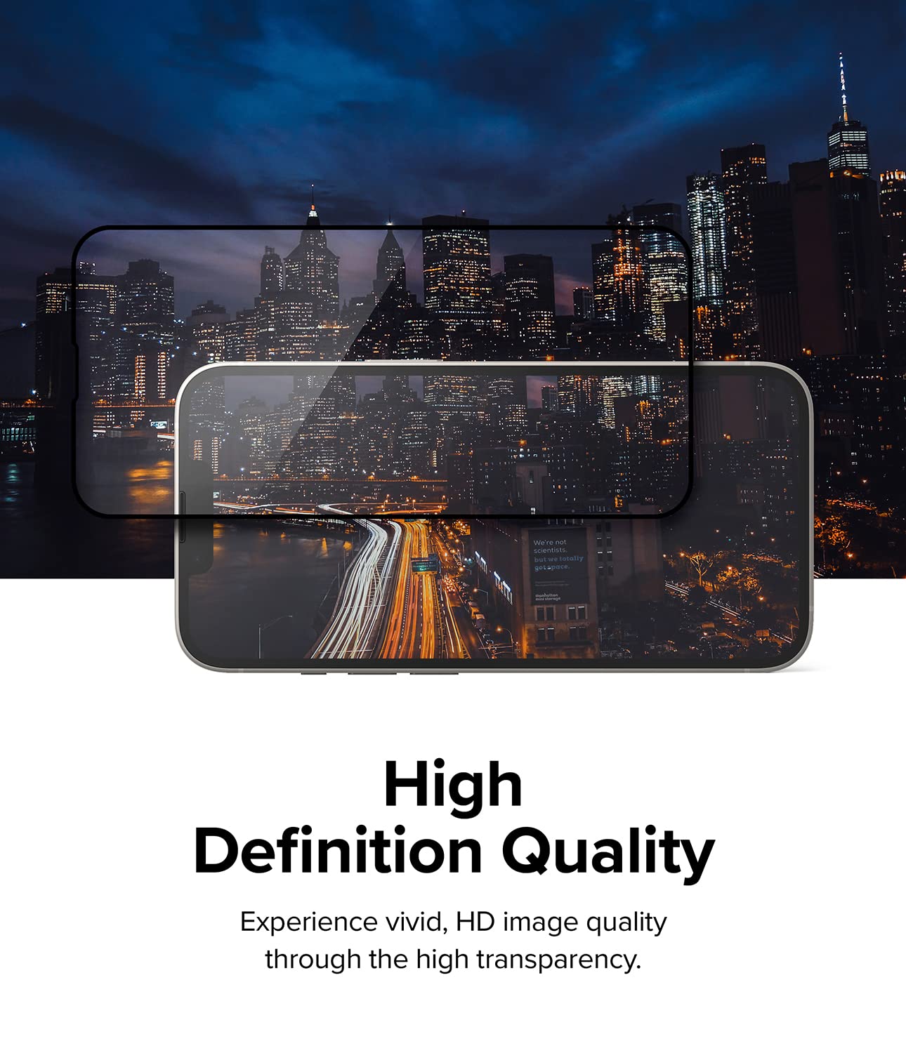 Ringke Camera Full Cover Glass Pellicola iPhone 14 Vetro 9H