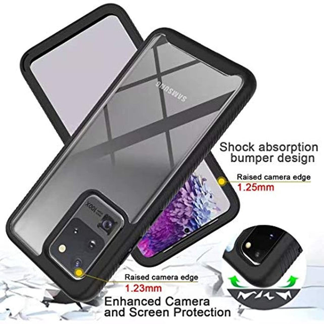 Redpepper S20 Ultra cover nera antiurto slim 6,9"
