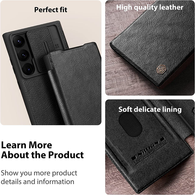 Redpepper Galaxy Cases S23 Ultra Custodia Wallet Pelle