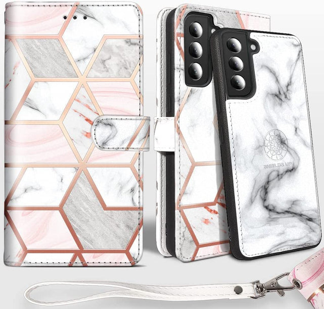 Redpepper Galaxy S23 Plus cover portafoglio pelle staccabile
