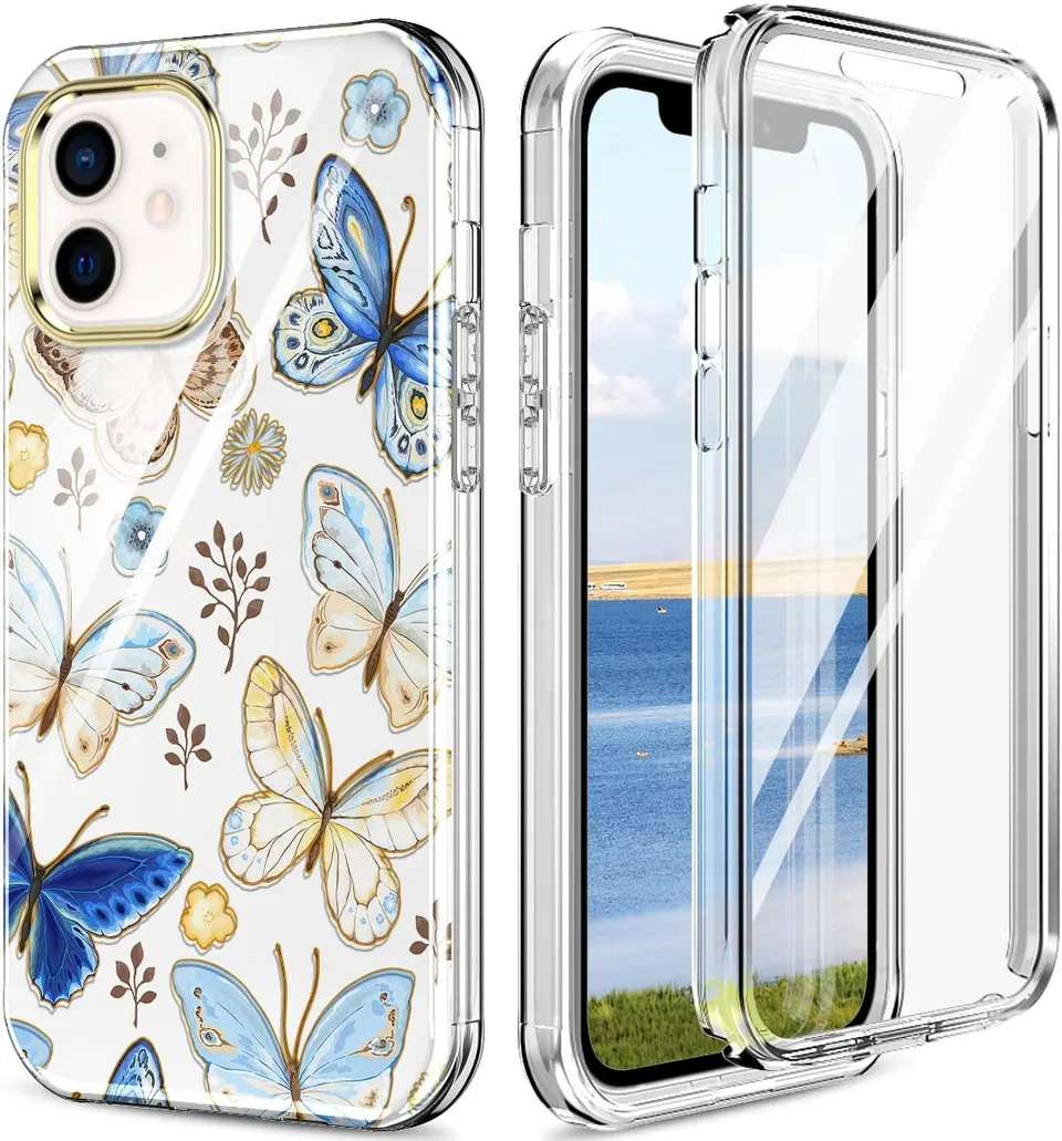Redpepper iPhone 12 Mini cover 360 con pellicola integrata