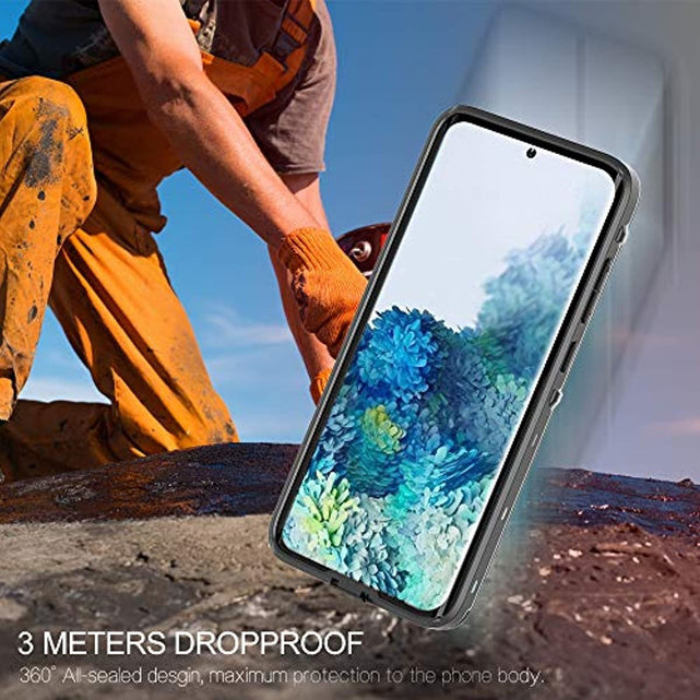 Redpepper Galaxy S20 Plus Custodia Impermeabile Antiurto Nera