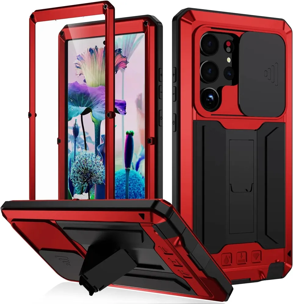 Redpepper Galaxy S23 Ultra Cover Alluminio Corazzata