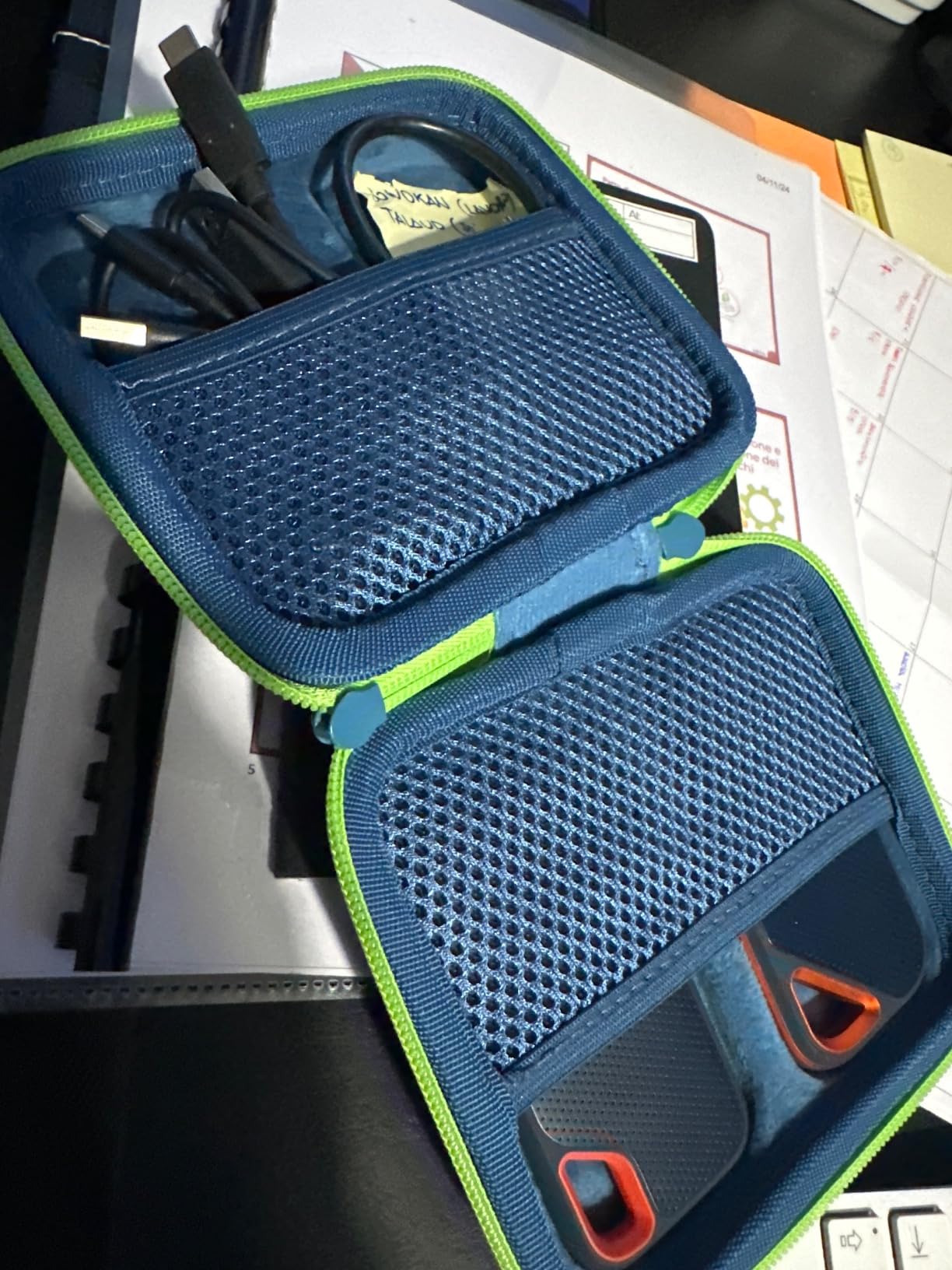 Aenllosi SSD Case custodia SanDisk Extreme SSD Sky Blue