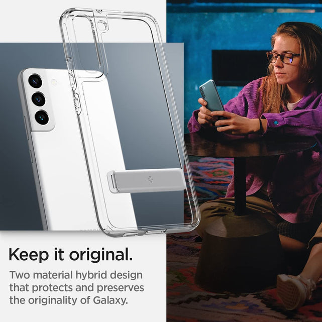 Redpepper Galaxy S22 Plus custodia trasparente stand