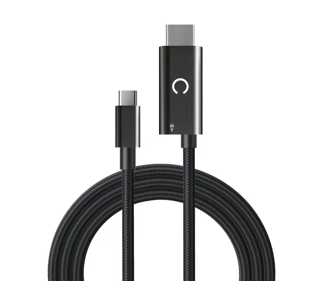 Konix Cavo USB-C HDMI Switch 2 4K Nero Dock-Free TV