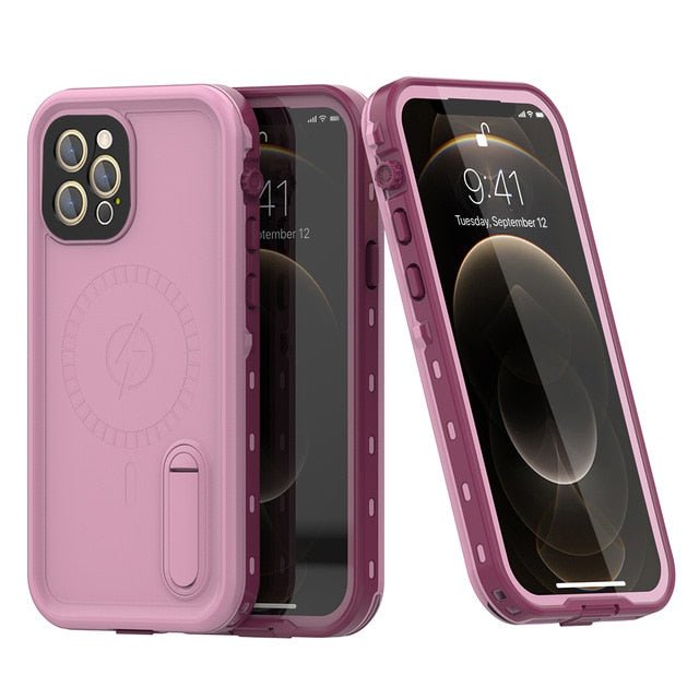 Redpepper iPhone 12 Pro Max custodia impermeabile nera