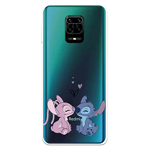 La Casa de las Carcasas Angelo Stitch Kiss cover Redmi Note 9S silicone