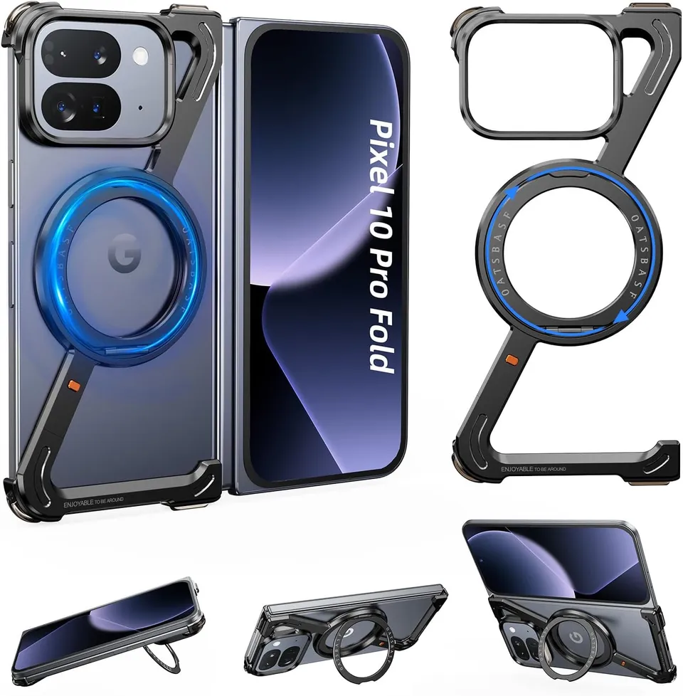 Redpepper Pixel 10 Pro Fold cover alluminio con anello
