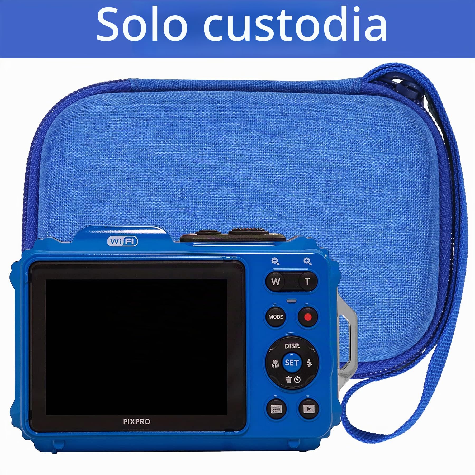Aenllosi Camera Case Custodia Kodak Pixpro WPZ2 Blu EVA