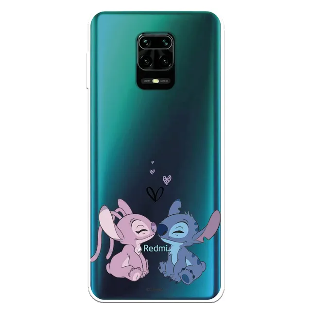 La Casa de las Carcasas Angelo Stitch Kiss cover Redmi Note 9S silicone