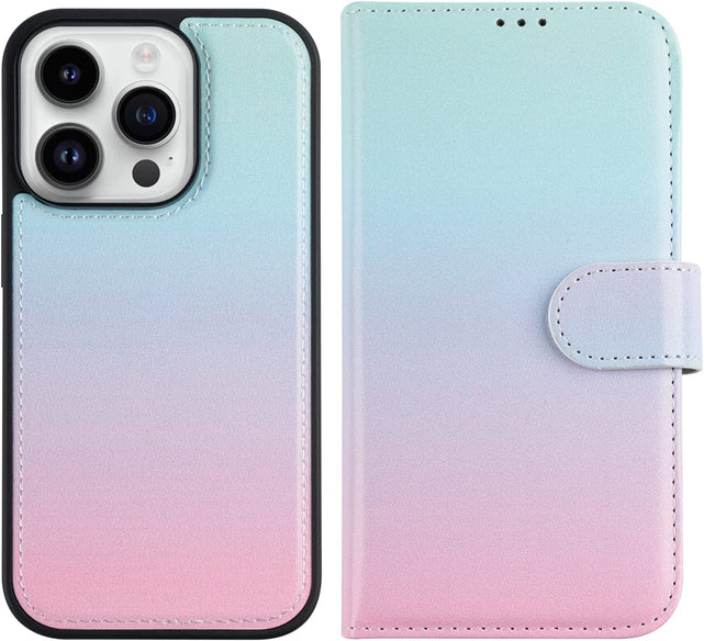 Redpepper iPhone 14 Pro cover portafoglio pelle 4 carte