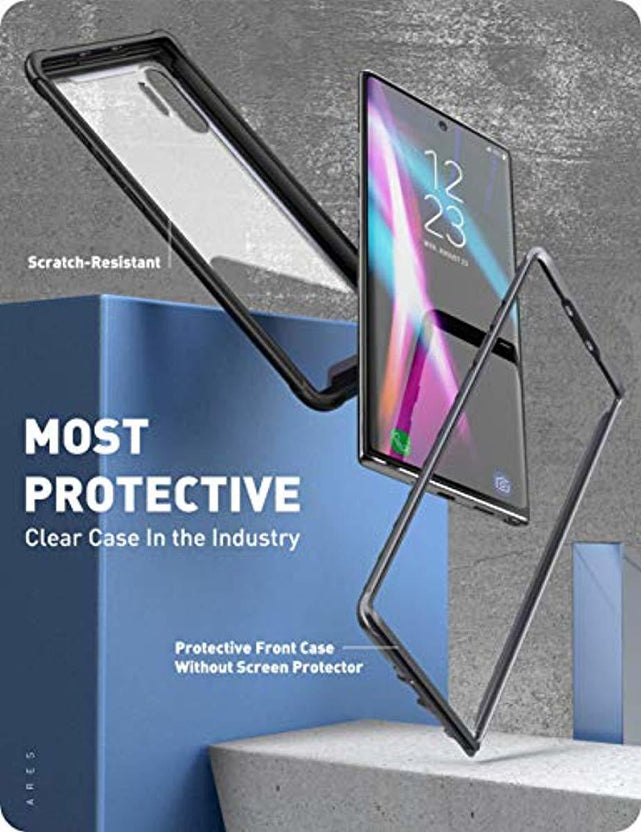 i-Blason Ares Galaxy Note 10 Plus custodia nera trasparente