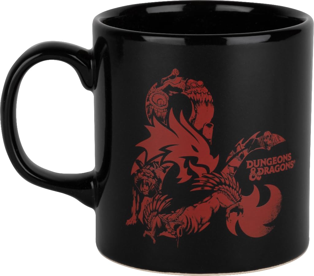 Konix Dungeons & Dragons Tazza Ceramica 320 ml Monsters