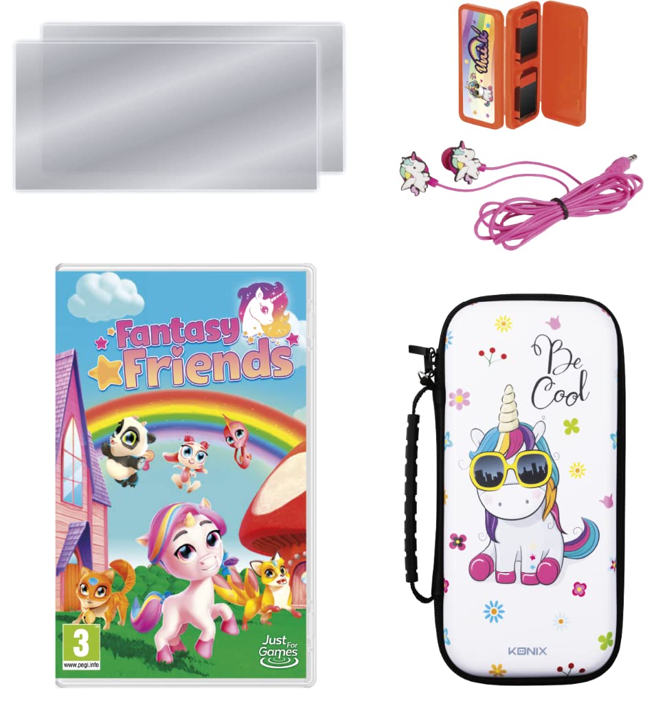 Konix Fantasy Friends Kit Accessori Nintendo Switch 5 in 1 OLED