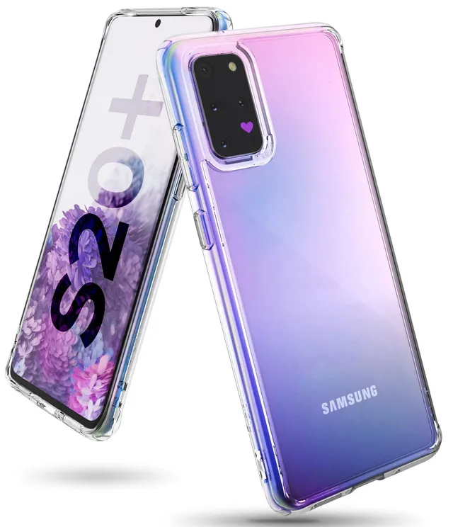 Ringke Fusion Cover Galaxy S20 Plus Trasparente Antiurto